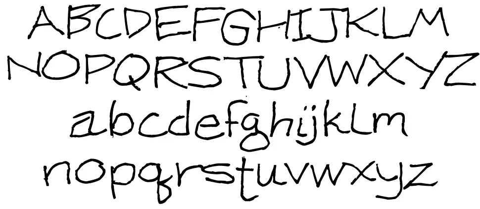 Ken Weigand font