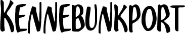 Kennebunkport font