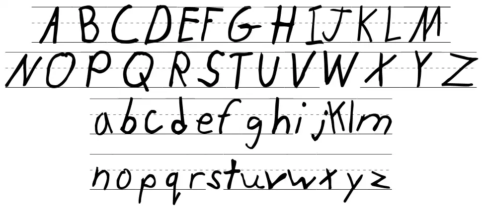 KidTYPERuled font