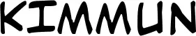 Kimmun font