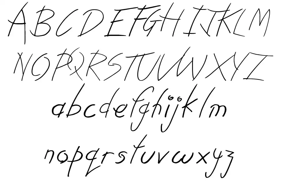 Kindergarten font