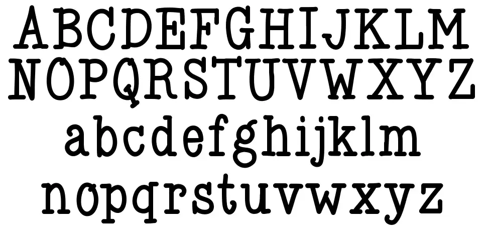 KL Gabe schriftart