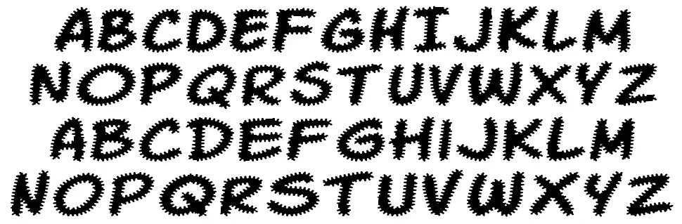 Komika Tread font