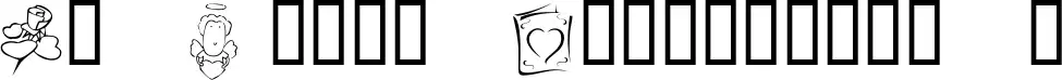 KR Cuori Divertenti 8 font