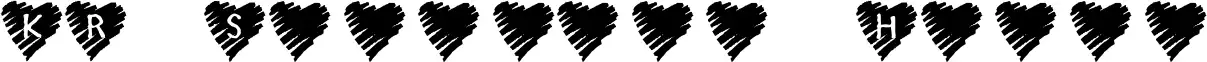 KR Scribble Heart