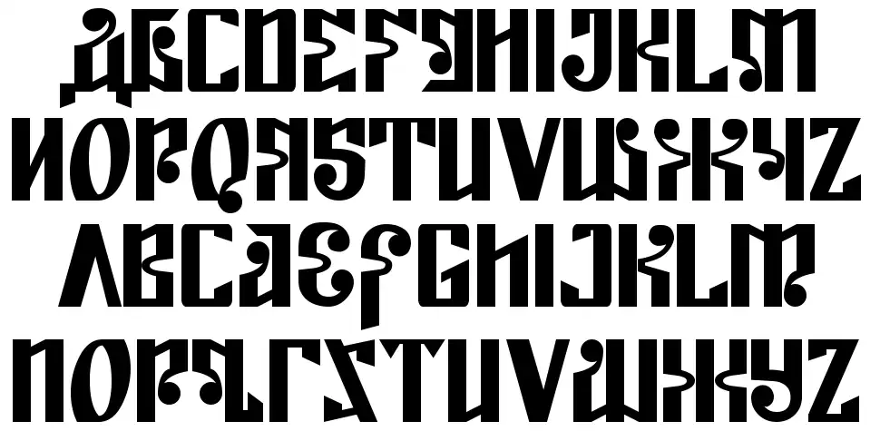 Kremlin Empire font