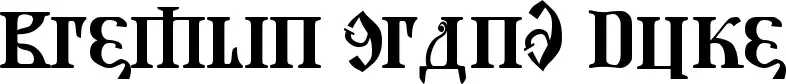 Kremlin Grand Duke font