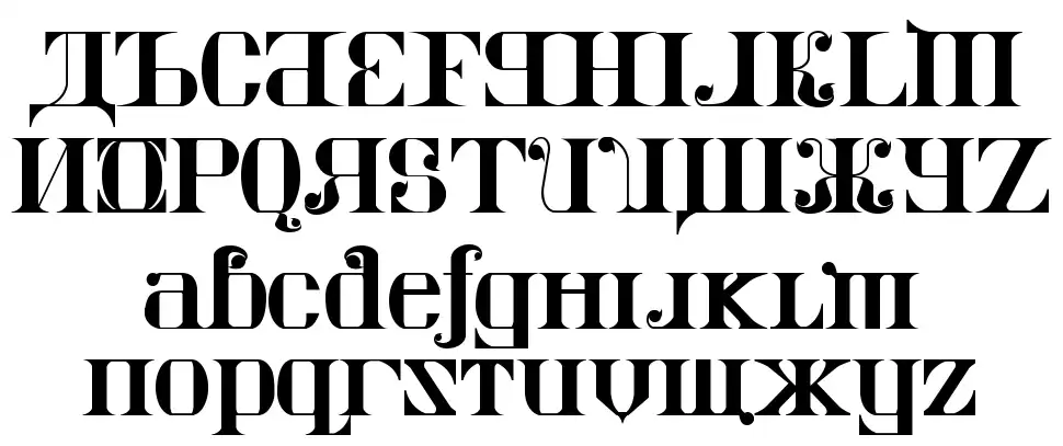 Kremlin Imperial font