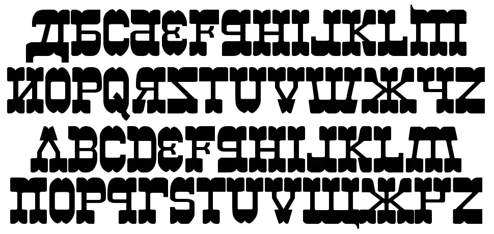 Kremlin Kiev font
