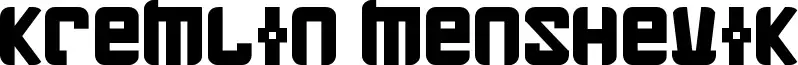 Kremlin Menshevik font