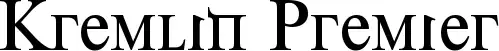 Kremlin Premier font