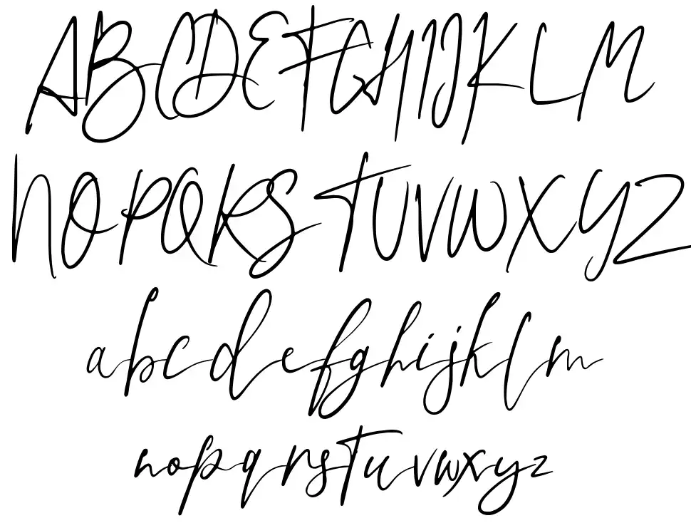 La Lune Script font
