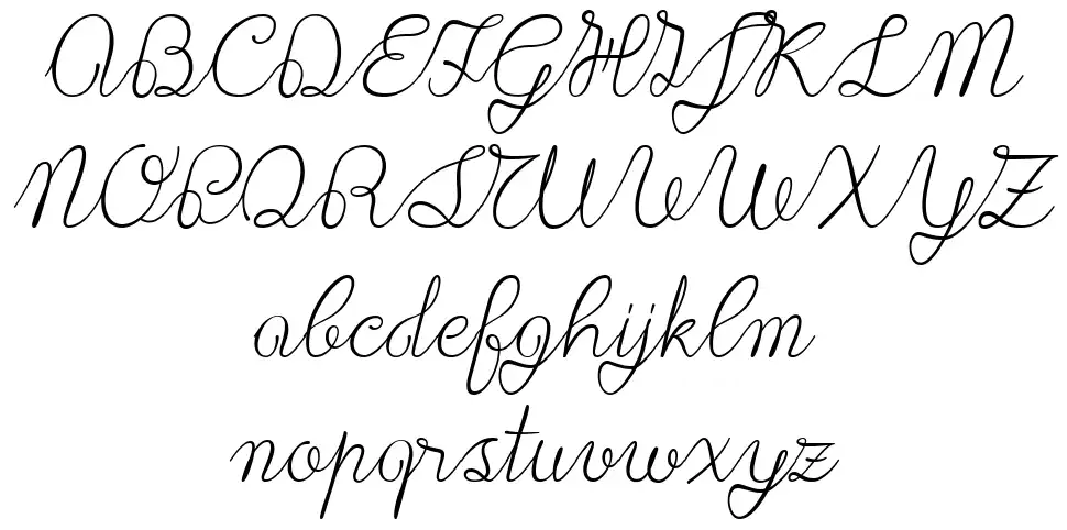 Lace font