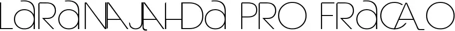 Laranjha Pro Fraco