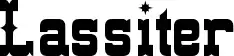 Lassiter font