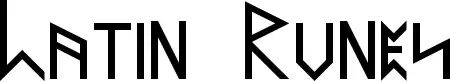 Latin Runes