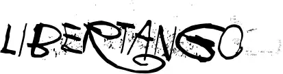 Libertango font