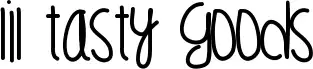 Lil Tasty Goods font