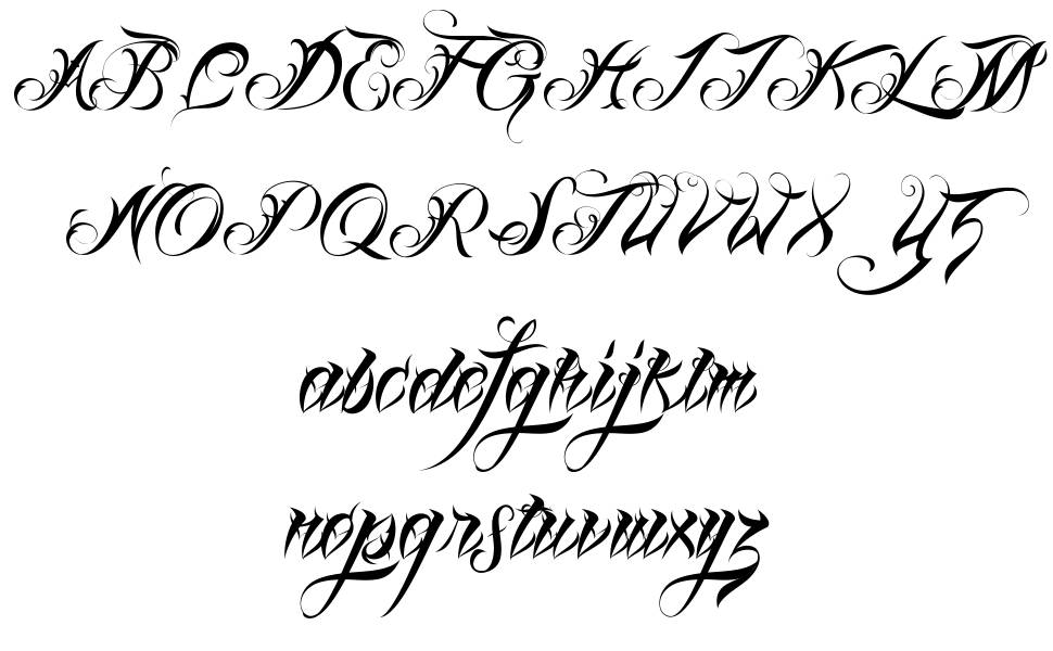 Old Fonts Script 81