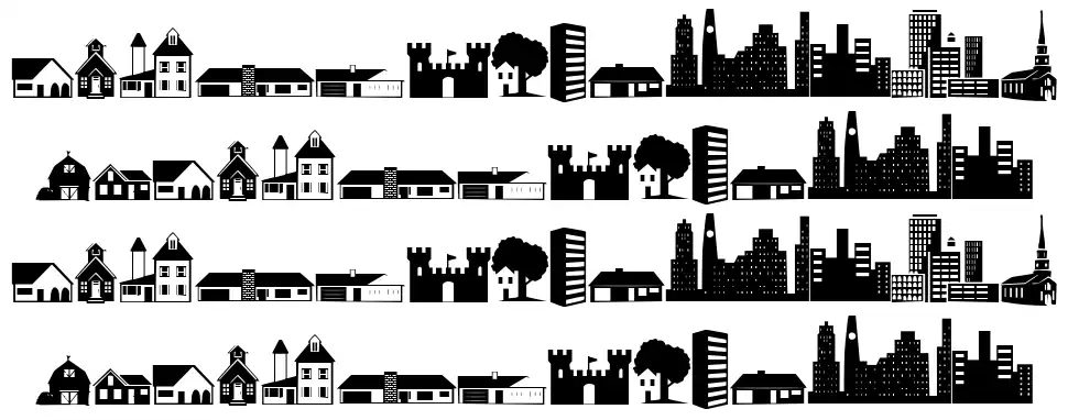 Little City 2000 font