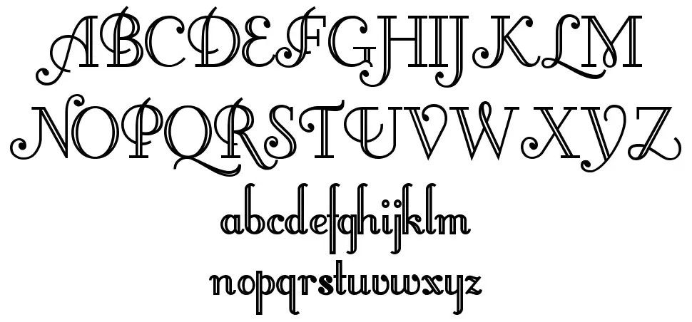 Little Lord Fontleroy font