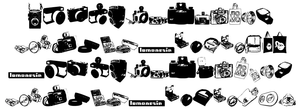 Lomonesia Dingbats font