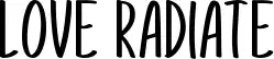 Love Radiate