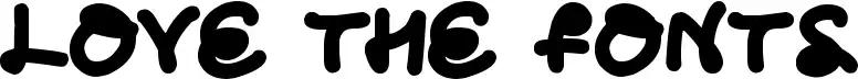 Love The Fonts