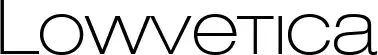 Lowvetica
