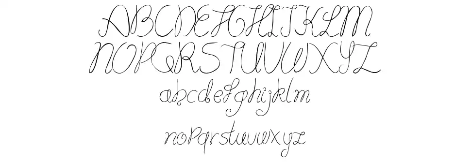 Lydeke Handwrithing font