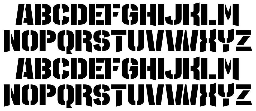 Major League Duty schriftart