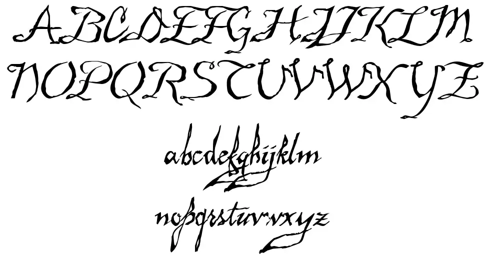 Malagua font
