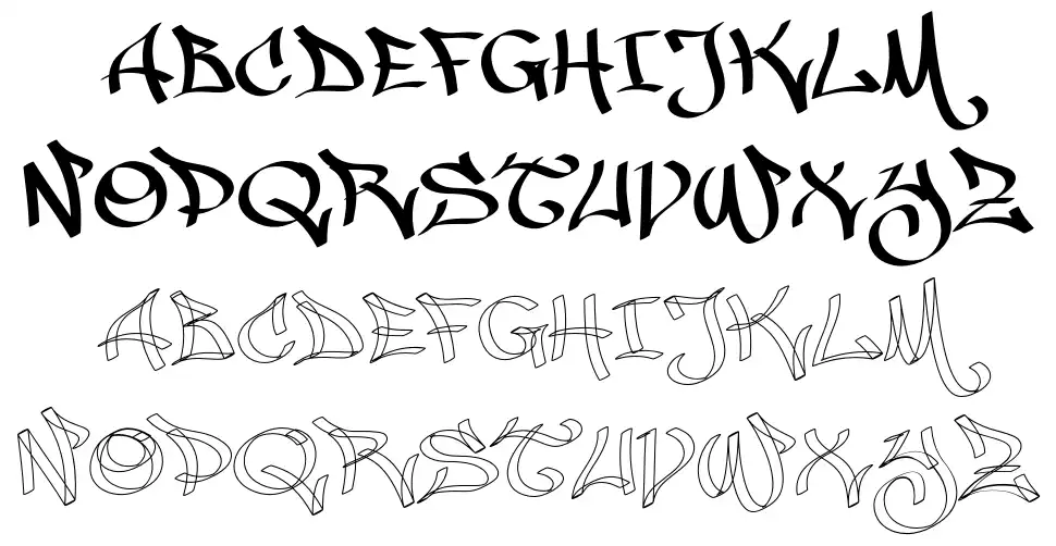 Malice font