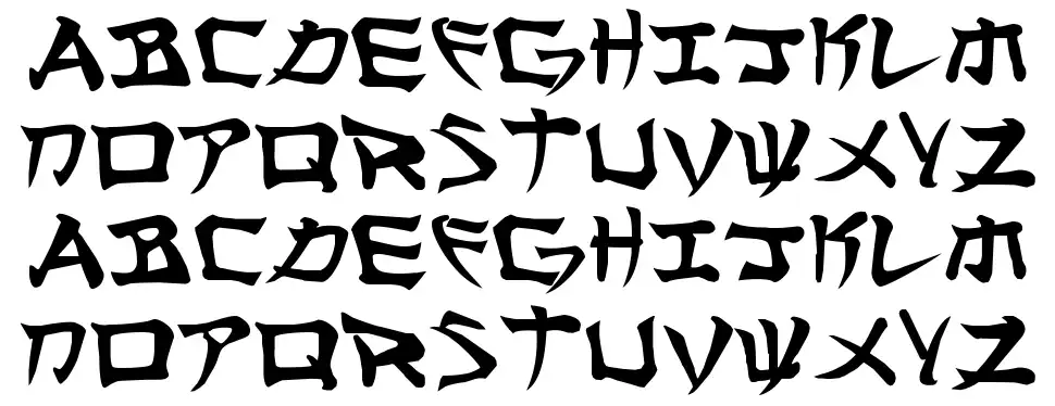 Manglo font