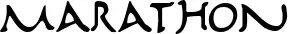 Marathon font
