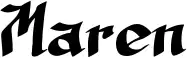 Maren