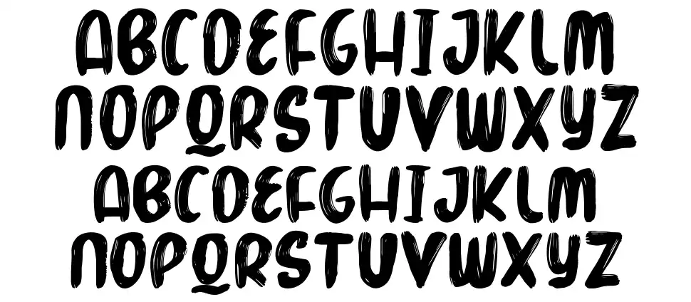 Marker Brush Font By Nirmana Visual FontRiver