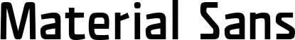 Material Sans font