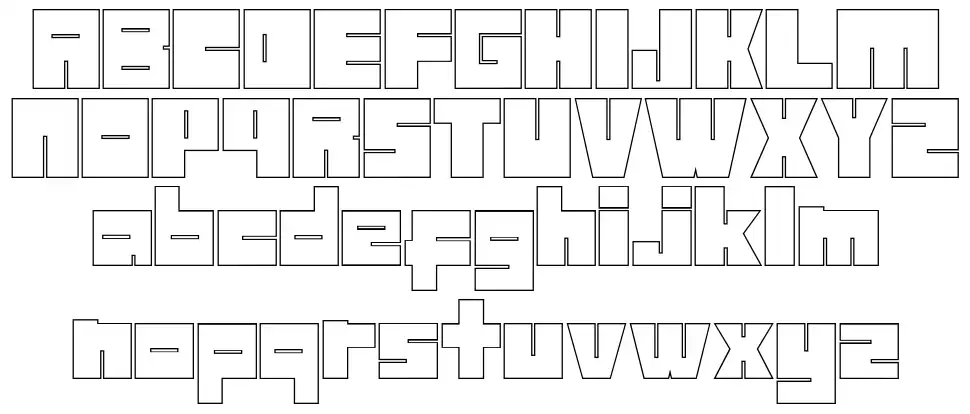 Maze Without Destination font