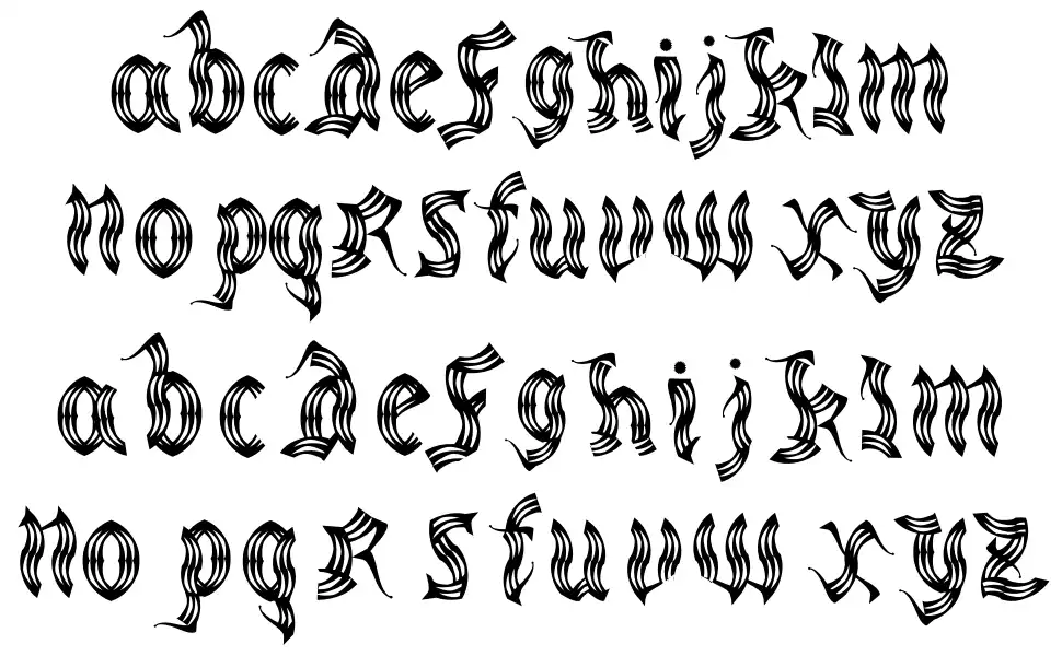 Medieval Party font