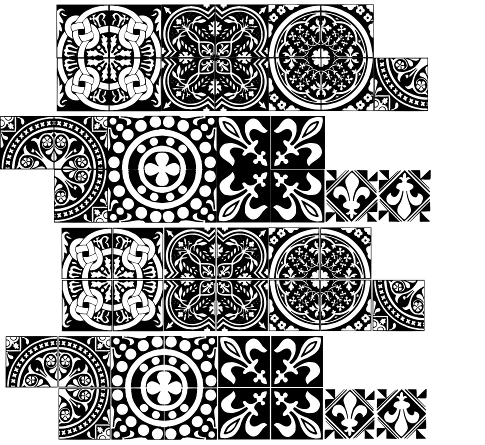 Medieval Tiles font