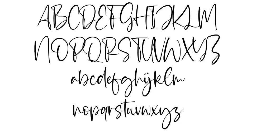 Medium Rosebud font by Letterative Studio FontRiver