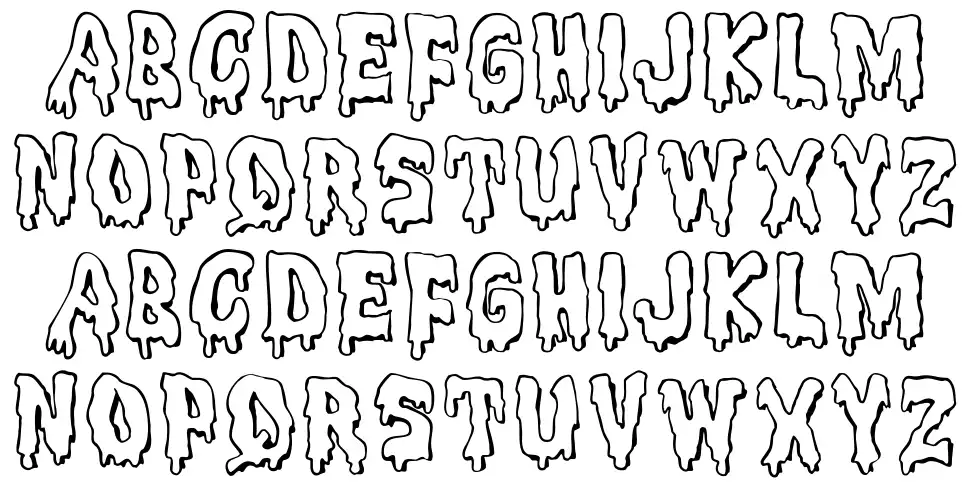Meltdown MF font