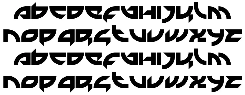 Mercenary font