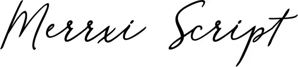 Merrxi Script