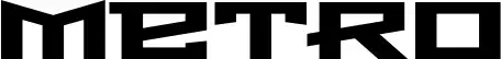 Metro font