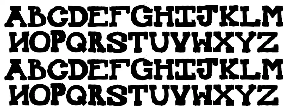 Mexican Knappett font
