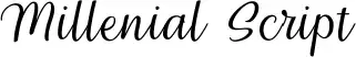Millenial Script