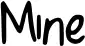 Mine font