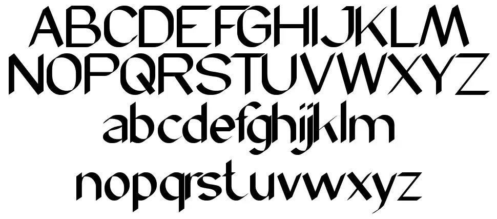 Modern Script font